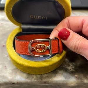 Gucci Leather Bracelet